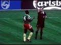 Patada de benjamin massing a claudio caniggia mundial italia 90