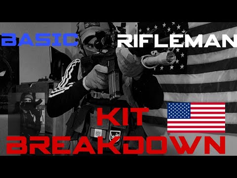 A breakdown of the basic rifleman kit that helps me manage my sucksezz ...