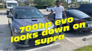 RIDE ALONG IN THE 700+hp evo X