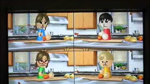 Wii party - Chop Chops mini game