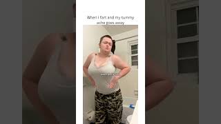 When I fart and my tummy ache goes away #viral #funny #shortvideo #shorts #viralvideo #cute #girl