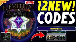 ⚠️New!! ⚠️ ALL WORKING CODES FOR ELEMENTAL GROUNDS IN 2024!ROBLOX ELEMENTAL GROUNDS CODES