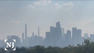 Canadian wildfire smoke lowers NJ air quality again