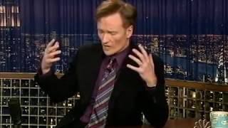 Late Night 'Conan Talks about Johnny Carson 2/1/05