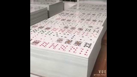 Guess how many playing card decks we print here