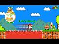 Super Mario Bros but Every Time Mario Jumps He Gets 