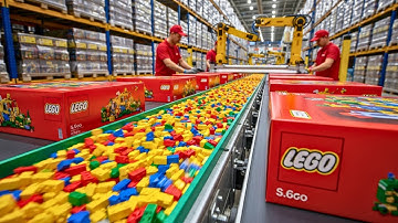 FULL PROCESS | Inside the LEGO Factory – How Millions of Bricks Are Made With Perfect Precision