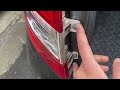 skoda octavia mk3 rear light removal