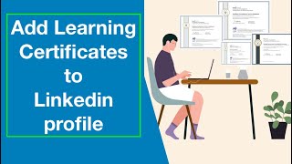 How to Add Learning Certificates to Linkedin profile | Sharing LinkedIn Learning Certificates screenshot 5