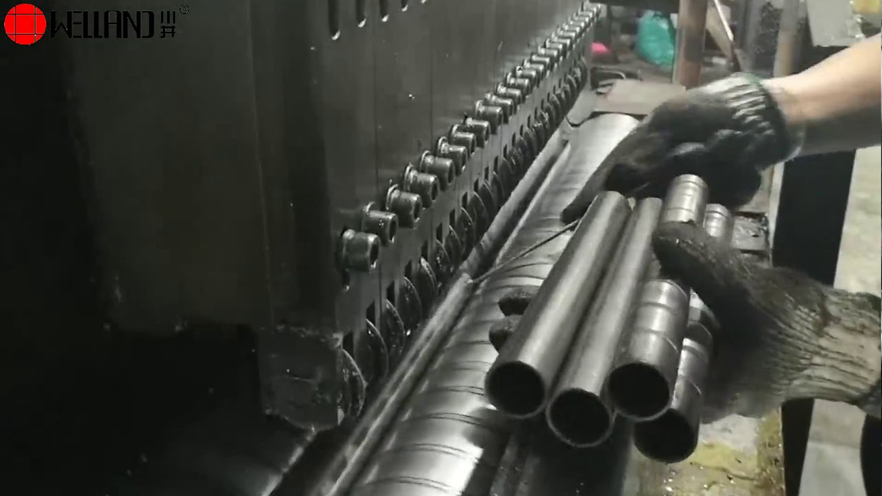 Tube Grooves Pressing Process of Wire Shelving