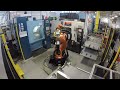 Automated robotic cell for cnc machining at avior using kuka robot