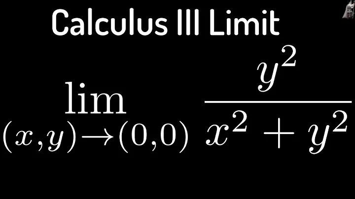Multivariable Calculus Limit of y^2/(x^2 + y^2) as (x,y) approaches (0,0)