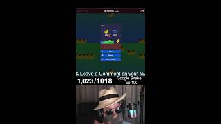 Daily Streams ...  Google Snake / Ep 100