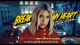 [Vietsub - Engsub] Dua Lipa - 'Break My Heart' | Lyrics Video (Kara) Resimi