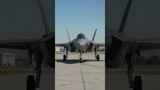 The Power of the F-35A Before Takeoff #trending #military #fighterjet #fighterpilot #militaryjets
