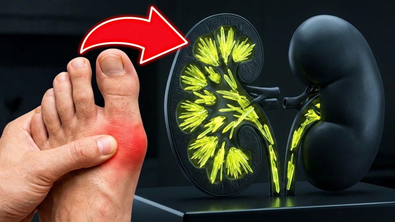 Warum dein Körper unbemerkt zu viel Harnsäure bildet 💥(stille Gefahr!)