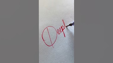 Deepti✍️#calligraphy #youtubeshorts #shortsfeed #ytshorts #shorts #signature #writing #viral #art