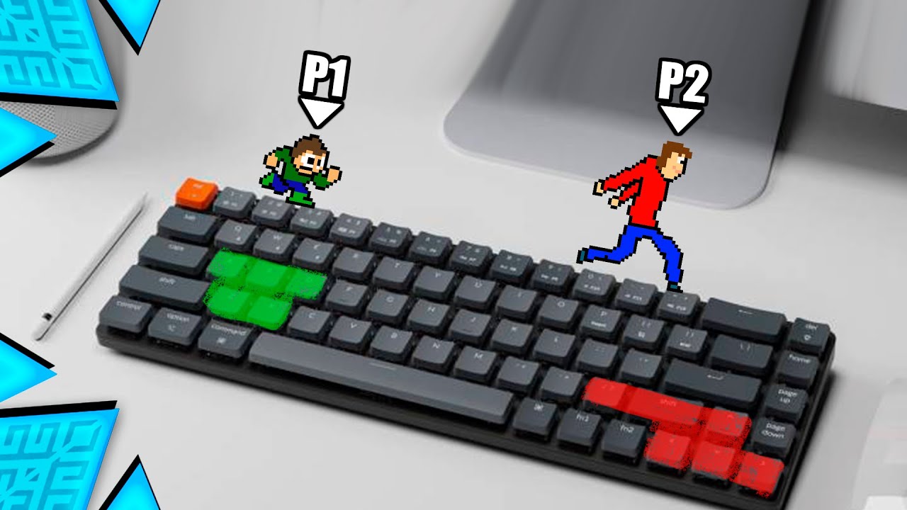 Juegos de 2 - Dos jugadores - Un teclado, 1 