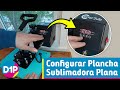 Cómo Configurar Máquina Sublimadora Plana - Tiempo, Temperatura Celsius y Fahrenheit