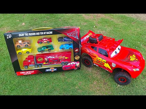 Mencari Mobil Baru, Lightning Mcqueen, Sally, Cruz, Disney Pixar Cars, Mack Truck & Mobil Balap