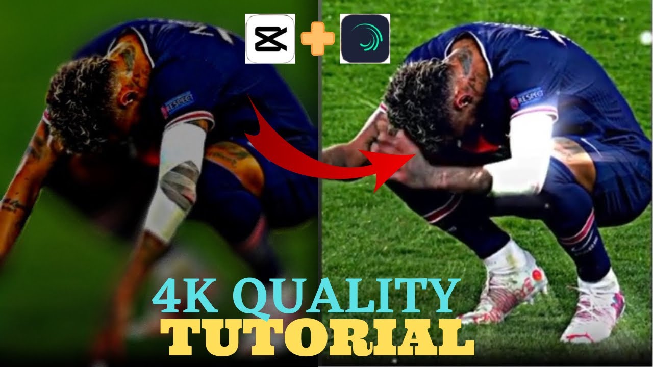 How to get 4K quality football edits in CapCut & Alight Motion - YouTube