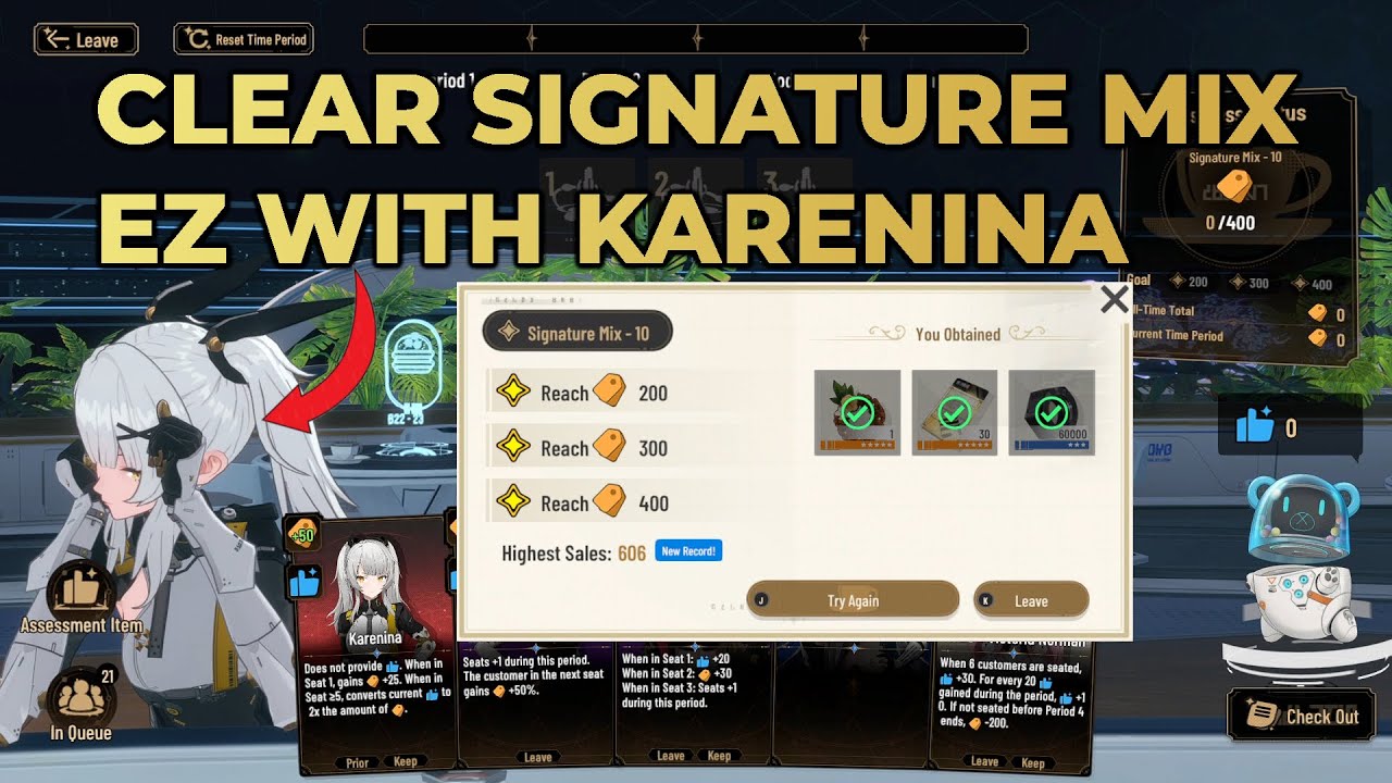 [PGR] Kuroro Coffee Signature Mix Guide | Punishing: Gray Raven Babylonia Minigame Tips