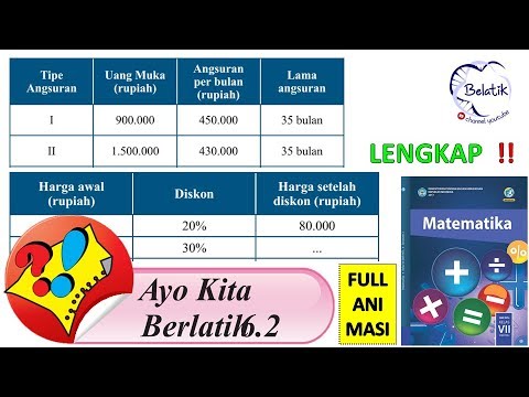 Lengkap Ayo Kita Berlatih 6 2 Kelas 7 Smp Mts Semester 2 Aritmetika Mtk Paket Hal 83 Youtube