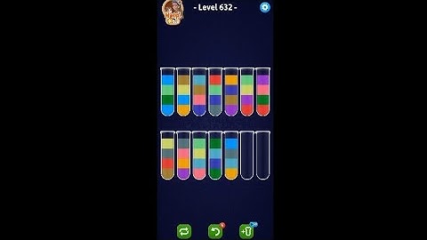 Colour sort level 632 / 633