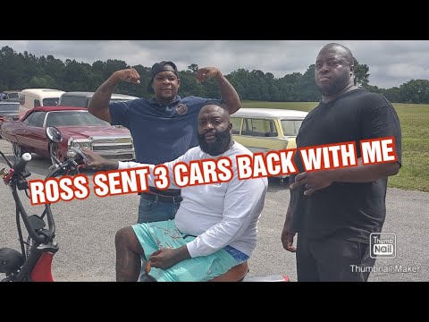  stitched by slick go to Rick Ross house pick up 3 cars