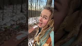 Where To Live In The Woods 🌲☺️ OffGridMisty #offgridmisty #offgrid #misty #valife #tnlife #nature