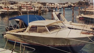 Saving the Soul of Greece, DIY Bertram 25 Rest. : Ep. 70 - Tabbing the aft liner section.