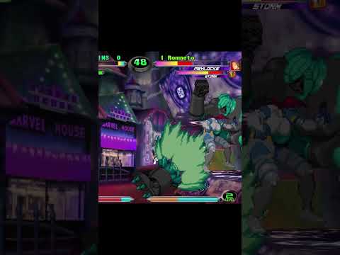 MvC2: Romneto - Higher Psylocke 3x Air Throw Sequence Murks Sentinel .:3.6.26:.