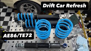 Cheapest coilovers for the AE86 TE72 KE70 Maxpeeding rods