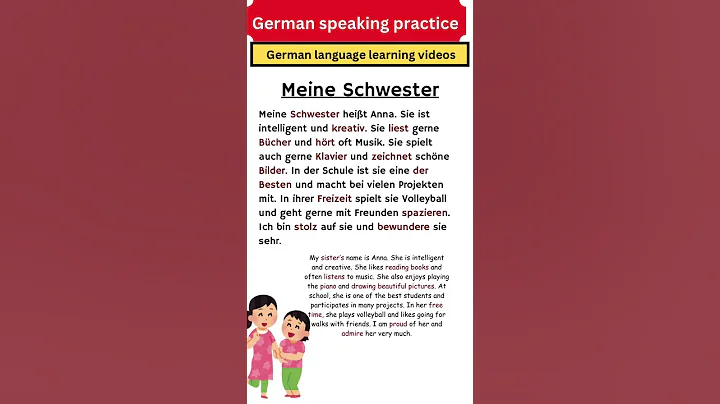 Learn German By Speaking - A1-A2 Sentences