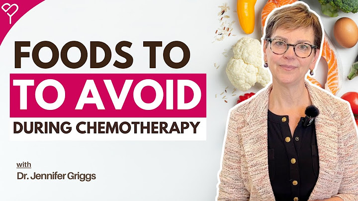 10 Foods to Avoid During Chemotherapy: A Must Watch Video