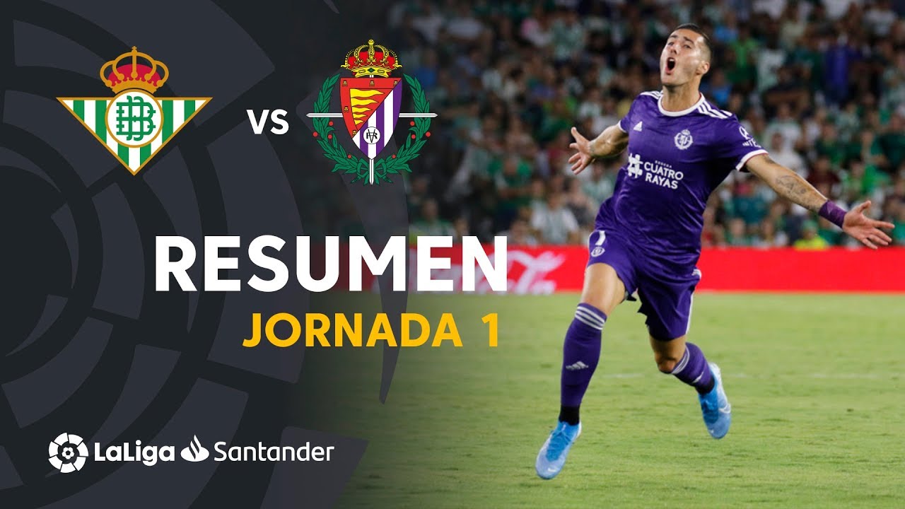 Cronología de betis contra real valladolid