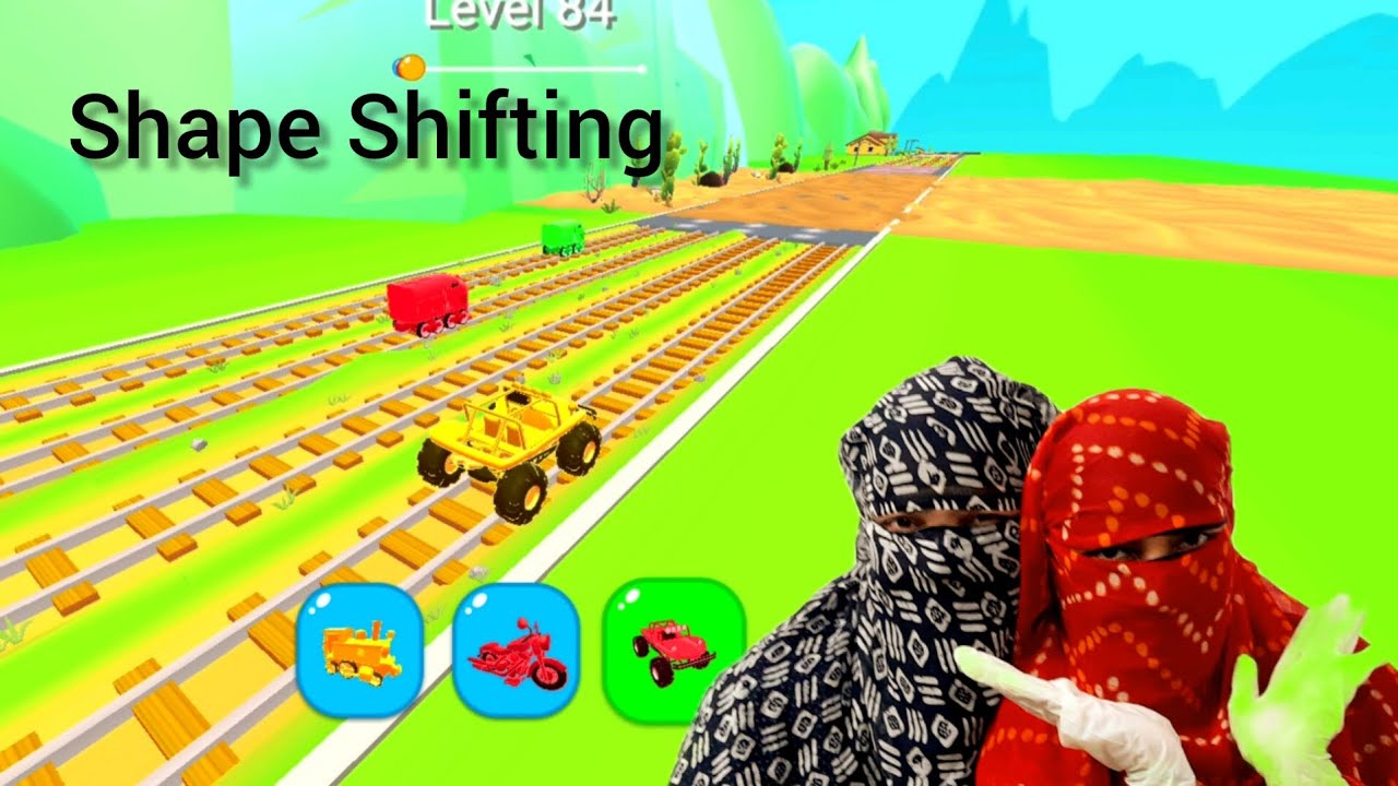 Shape Shifting Funny Race Gameplay New Hyper Casual Games