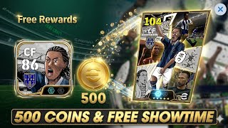 How to get Free Showtime Castolo & 500 Free Coins in eFootball 2026 • How to get Free Rewards  screenshot 1