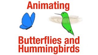 Animation - Butterflies and Hummingbirds screenshot 2