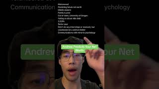 Andrew Predicts Your Net Worth #andrewivx #andrewpredictsnetworth #andrewfixesyourlife