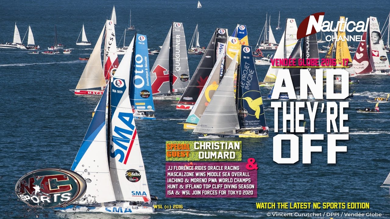 NC Sports  Nov 4| Vendée Globe Kickoff, Florence Rides Oracle, PWA & Cliff Diving World Titles