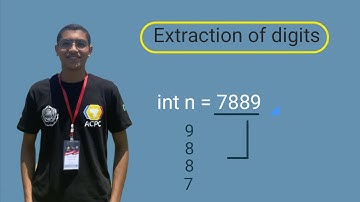 Extraction of digits and Count digits in C++