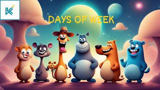 Days Of Week Song Learn With Kids Knowledge Korner