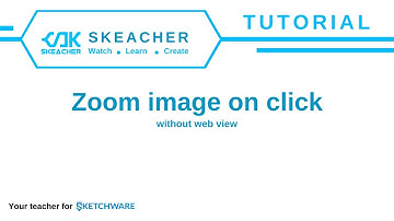 Zoom image on button click without webview!