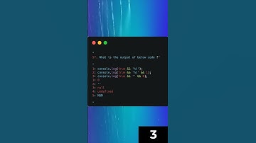 #shorts JavaScript Logical AND Operator (&&) - Code Quiz #shorts