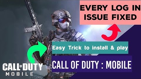 Call of Duty Mobile Loading screen fixed