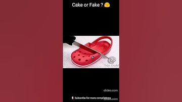 which of these objects are actually a cake ? | Cake or Fake ?
