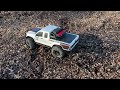 Axial at the beach #axial #basecamp #scx10iii #rccar #rccrawler #beach