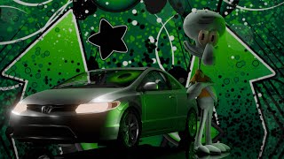 Squidwards 2006 Honda Civic But Its Animated
