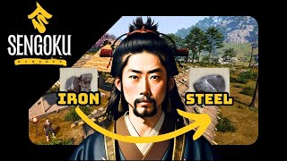 Sengoku Dynasty | HOW TO Get From Iron To Steel!